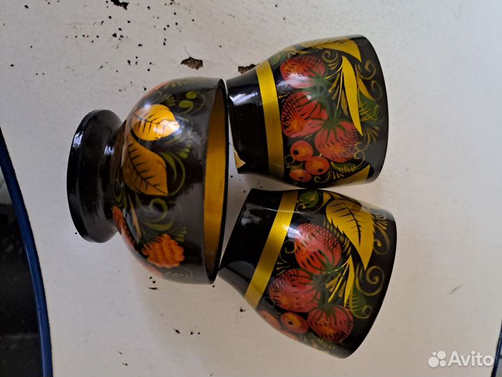 Посуда хохлома