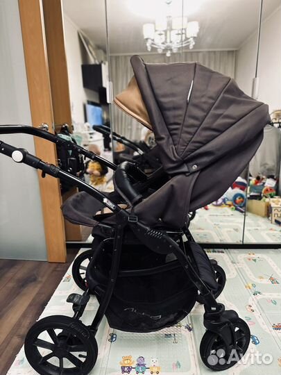 Коляска 3 в 1 Riko Alfa ecco