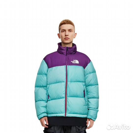 THE north face 1996 Collection Down Jacket Men Purple (42 (XS)