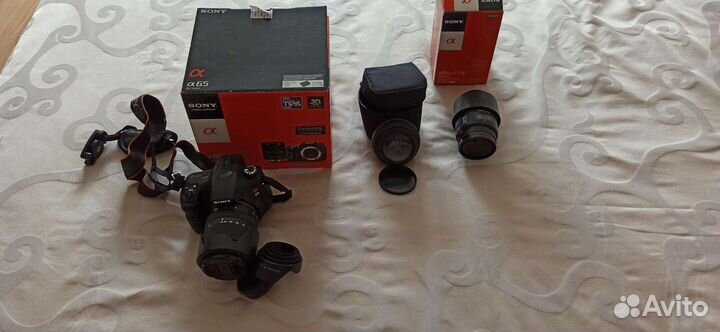 Фотоаппарат sony SLT-A65M