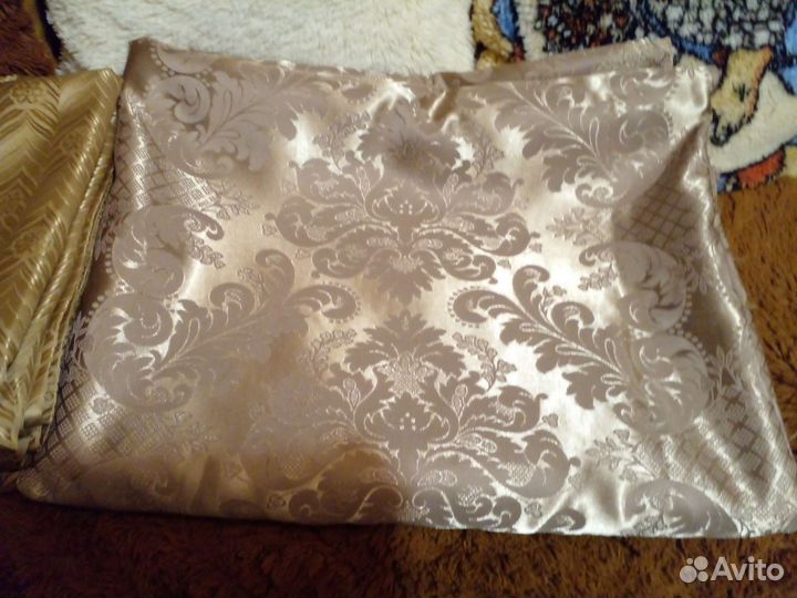 Ткань портьерная для штор Жаккард