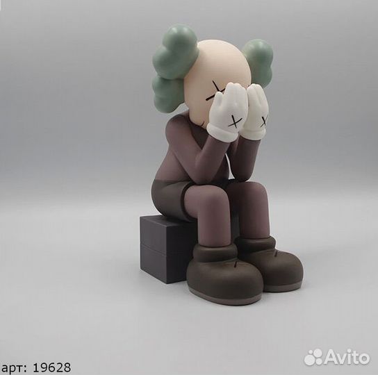 Игрушка Kaws Коричневая