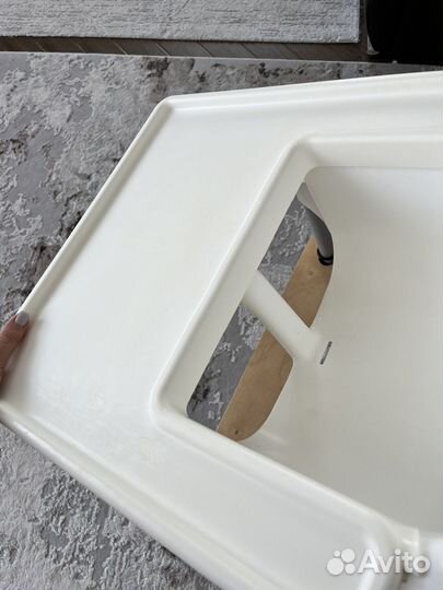 Стульчик для кормления IKEA в идеале с подножкой