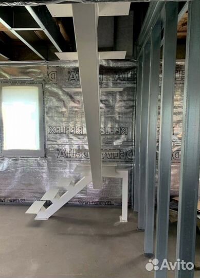 Лестница в стиле лофт