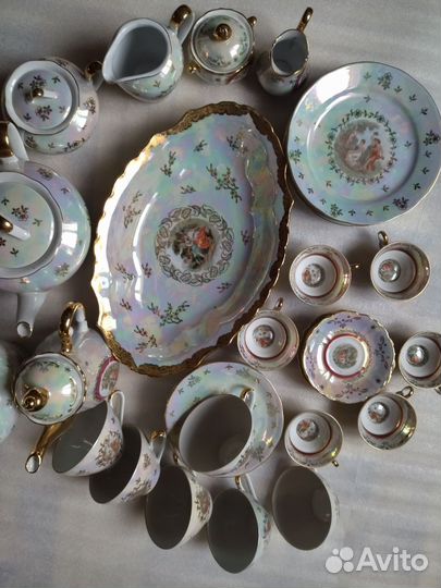 Чайно кофейный сервиз Мадонна