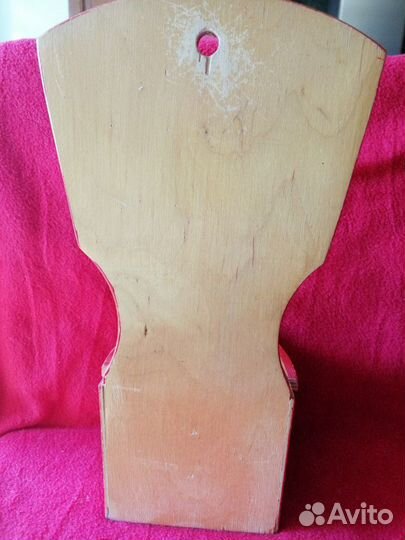 Полка навесная советская деревянная