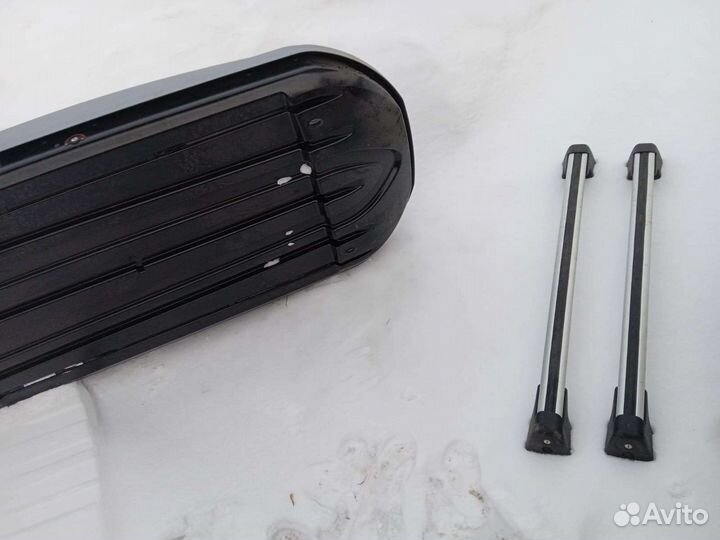 Бокс на крышу Thule Pacific 200 + багажник. Компл