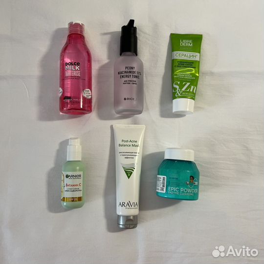 Уходовые средства Dolce Milk, Riche, Librederm