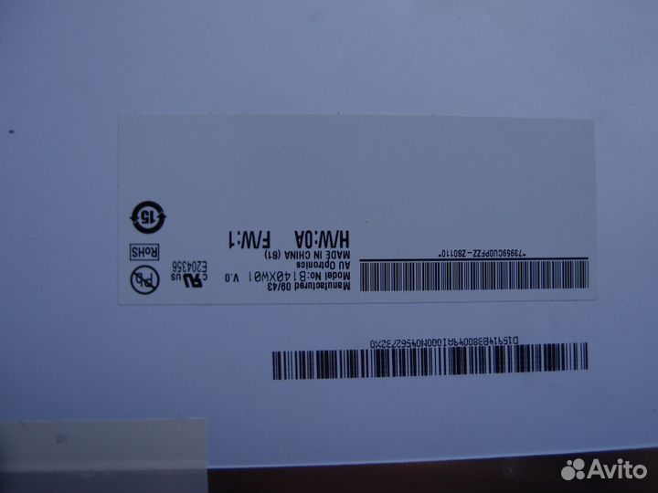 Ноутбук Asus K40AB в разбор