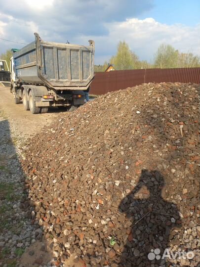 Щебень вторичный