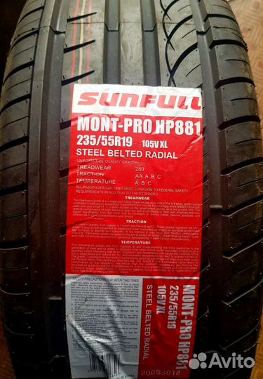 Sunfull Mont-Pro HP881 235/55 R19
