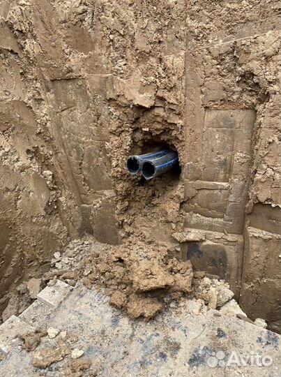 Прокол под дорогой, мини ГНБ