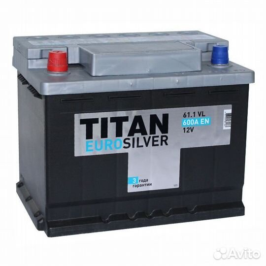 Аккумуляторы titan eurosilver