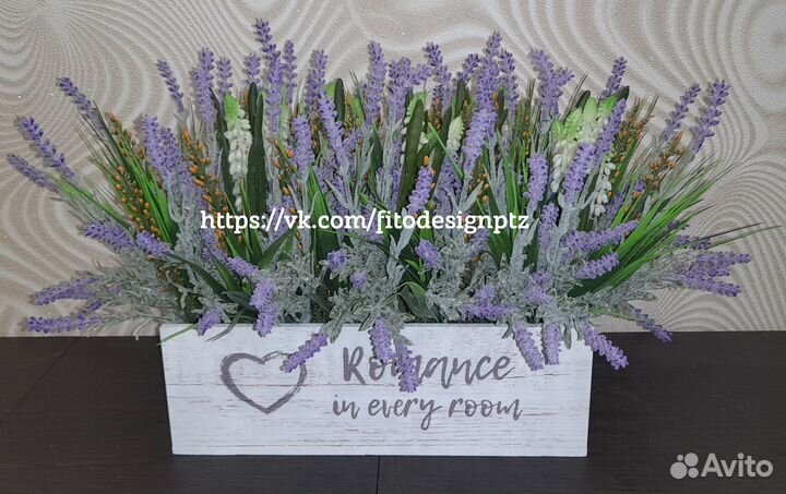 Искусственные цветы из силикона