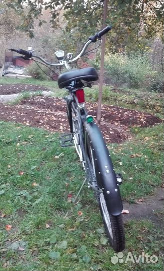 Велосипед с бензиновым мотором F80 (80 см3)