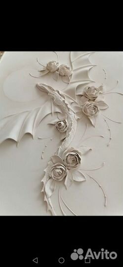 Гипсовый барельеф