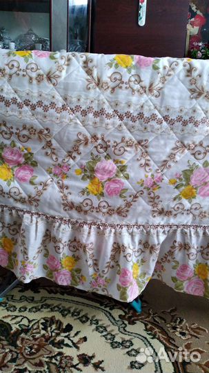 Покрывало на 2 х спальную кровать бу