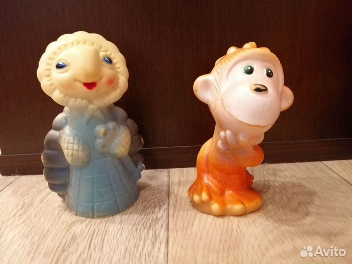 Резиновые игрушки СССР