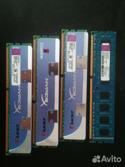 Видеокарта, процессор, оперативная память