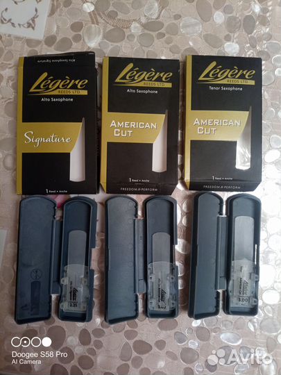 Трости для саксофона Legere