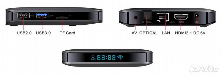 Аксессуар TV BOX приставка -разные -под -ключ