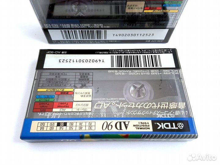 Аудиокассеты кассеты TDK AD 90 - 1994 г