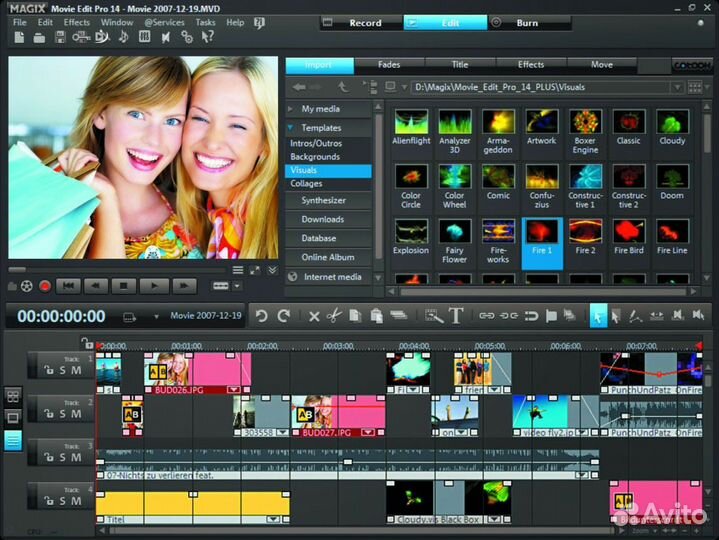 Видеомонтаж / создание роликов / презентаций
