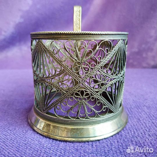 Подстаканники СССР скань