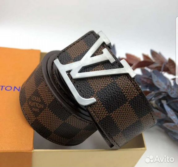 Ремень мужской louis vuitton новый