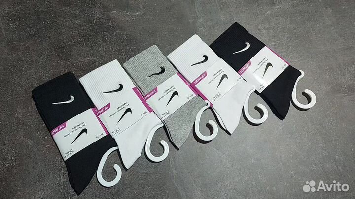 Носки Nike высокие цветные