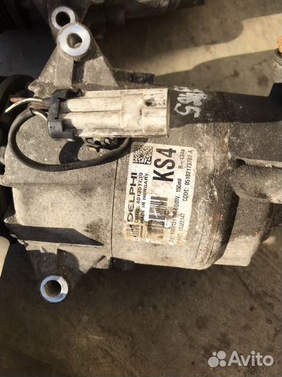 Компрессор кондиционера Opel Astra H 1.6-1.8 бенз