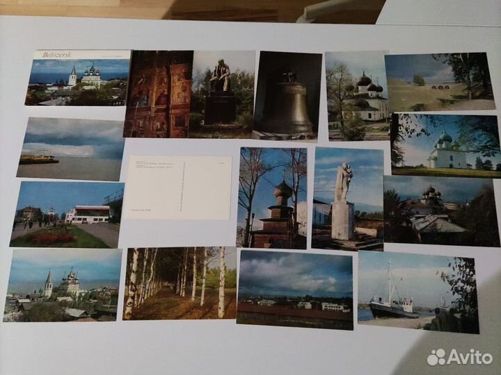 Набор открыток города СССР