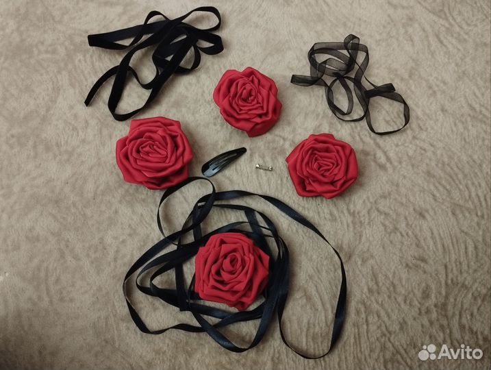 Ожерелье роза чокер