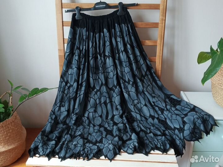 Юбка колдуньи из плотной вискозы XXL