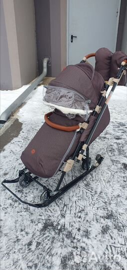 Коляска санки