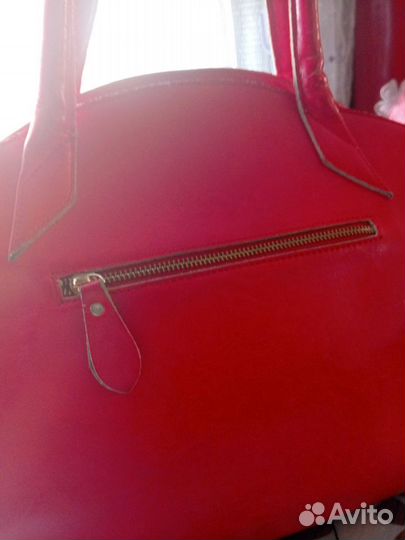 Сумка женская натуральная кожа бу