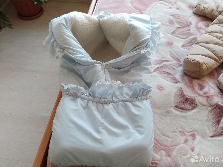 Конверт утепленный на выписку