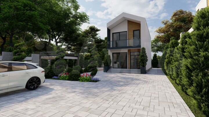 Дом 138 м² на участке 5 сот.