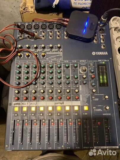 Микшерный пульт yamaha mg124cx
