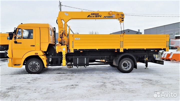 КамАЗ 4308 с КМУ, 2023