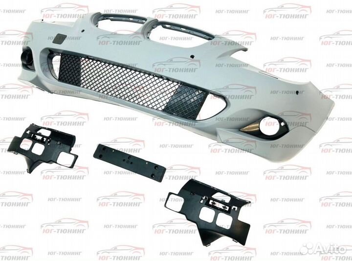 Передний бампер M-пакет на BMW 5 E60