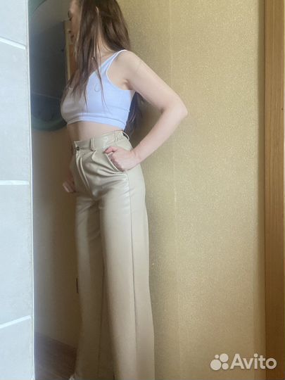 Кожаные брюки