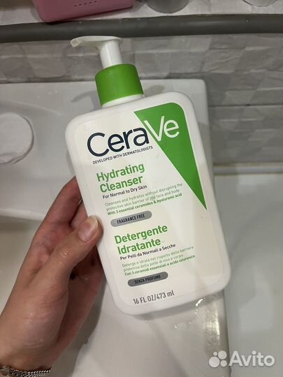 Cerave гель для умывания