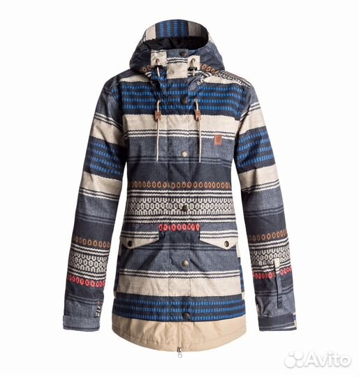 Новая утеплённая женская куртка DC Riji poncho str