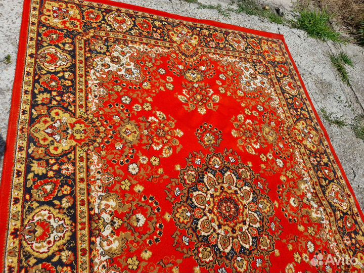 Ковер шерстяной СССР, размер 290х190