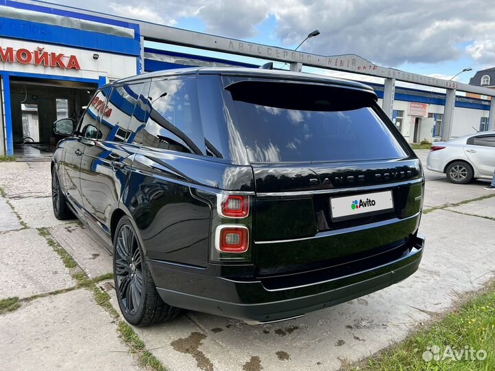 Land Rover Range Rover 4.4 AT, 2018, 100 000 км