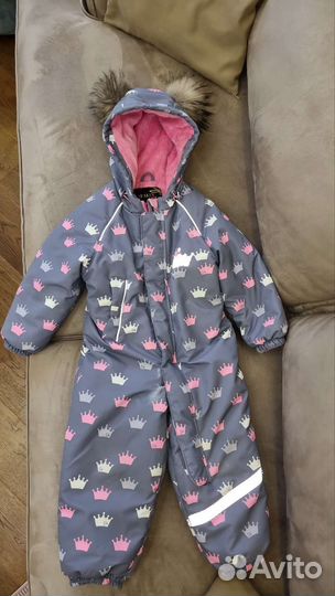 Зимний комбинезон для девочки