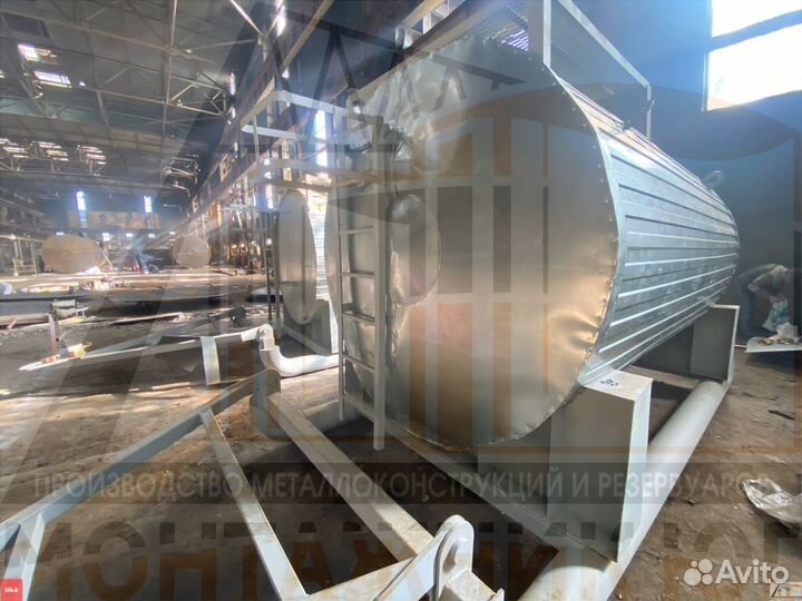 Резервуар Горизонтальный ргс/багв-140 м3