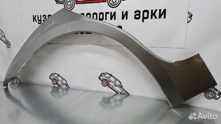 Kia Ceed 1 ремонтные арки задних крыльев комплект