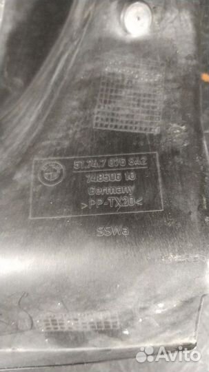 Воздуховод тормозов передний правый Bmw 1 E87